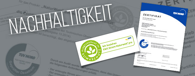 AGOFORM Nachhaltigkeit